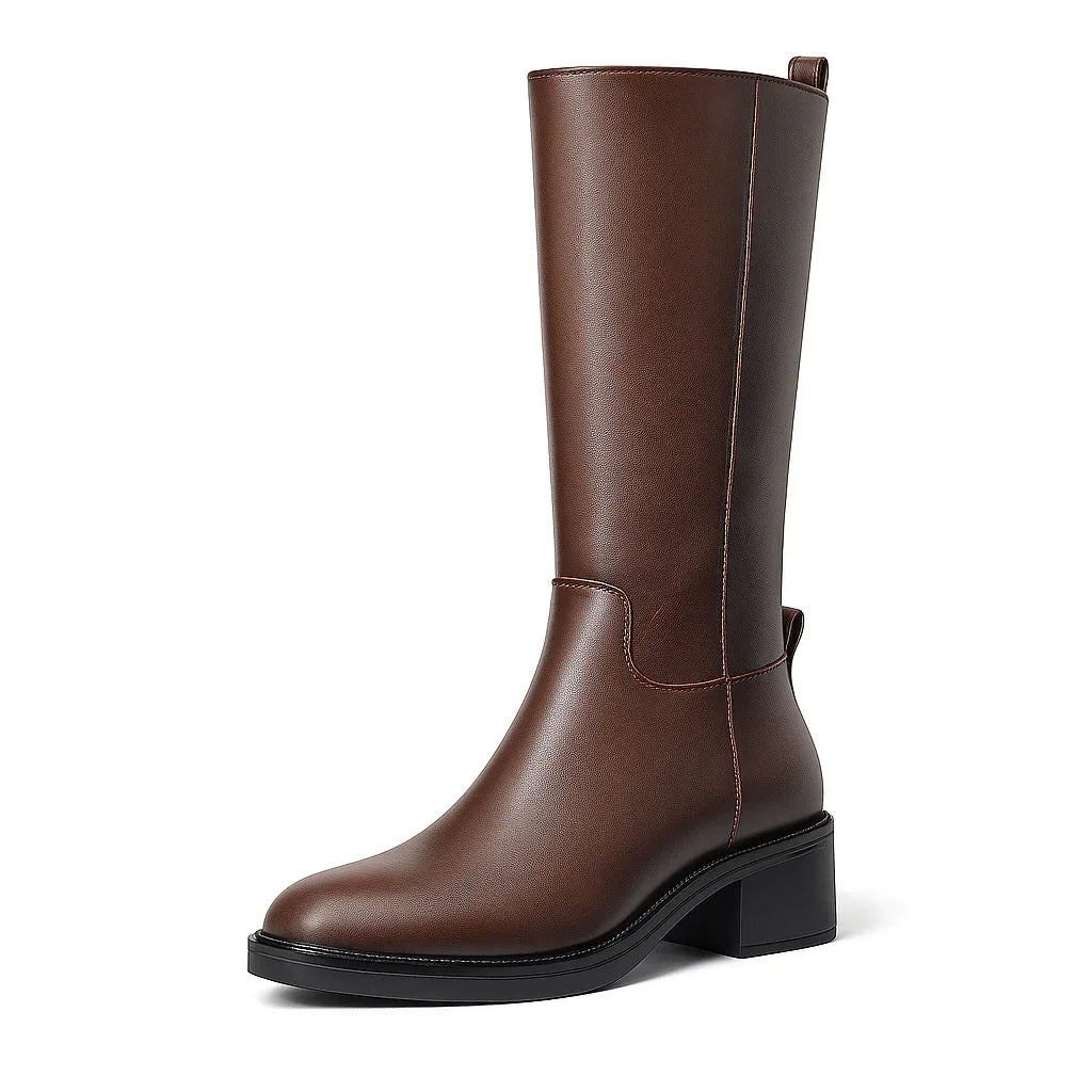 The Corso Leather Riding Boot - Maison LYORÉN