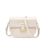 Lora Leather Saddle Crossbody