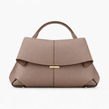 Nayomi Structured Leather Handbag - Maison LYORÉN