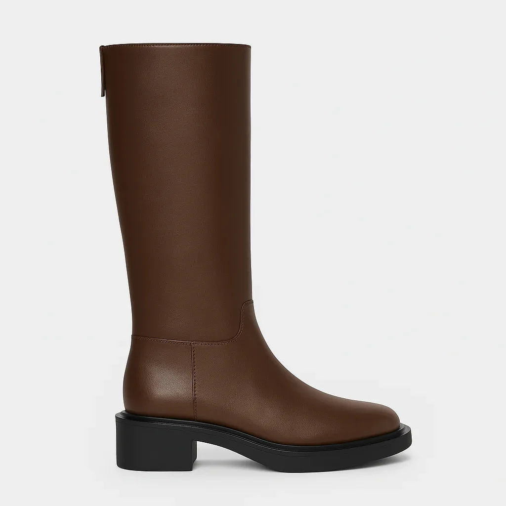 The Corso Leather Riding Boot - Maison LYORÉN